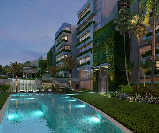 Luxury apartments in aruba