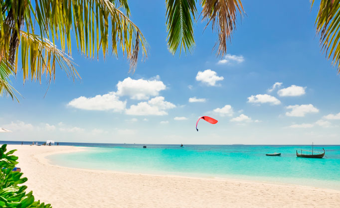 Precious beach in Aruba